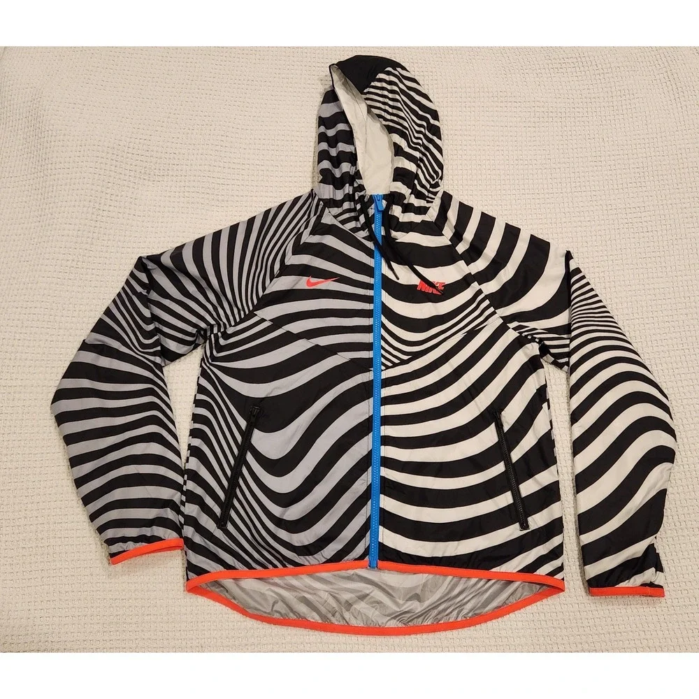 Nike NSW AIR MAX WIND RUNNER Sweat Track Windbreaker Jacket Women S Small CW2298